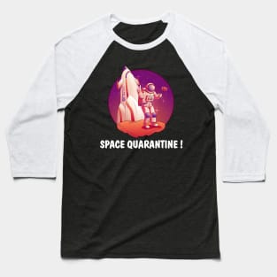 Astronaut making selfie on the moon Baseball T-Shirt